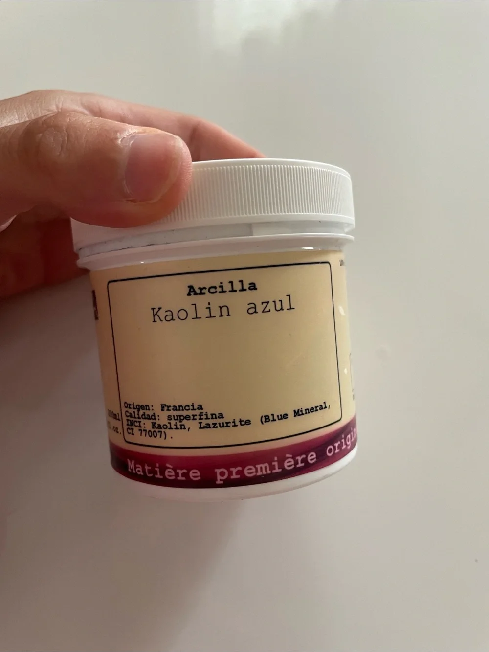 Hevea Kaolin Azul Face Mask
